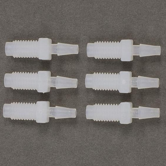 Barbed Fitting Kit, 1/4 -28 to 1/8" (Qty 6)