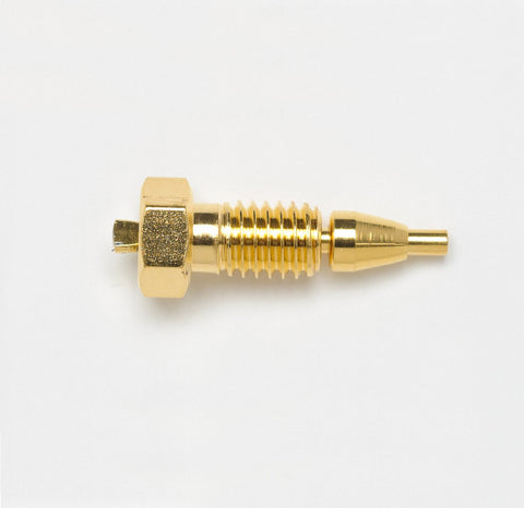 Gold Plated Nut, 1/16", Male Plug