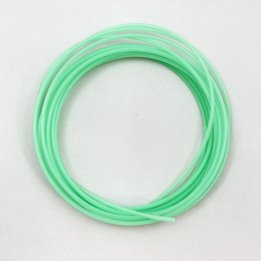 Tubing, 1/8" OD, Green Translucent
