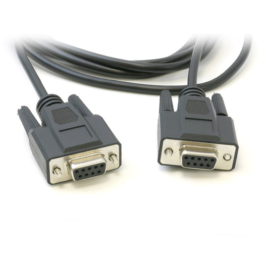 RS-232 interface cable (3 Meters)  (Female/Female) (Black)